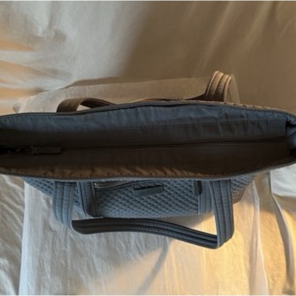 Vera Bradley Large Gray Tote G1 - Picture 8 of 8